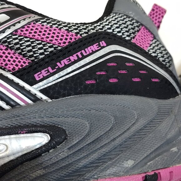 Asics Gel-Venture 4 Trail Running Sneakers Shoes T383N Women US 10  Rubber Sole - Picture 9 of 9